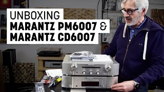 UNBOXING Amplificatore Marantz PM6007 e Lettore CD6007 [upl. by Wesle]