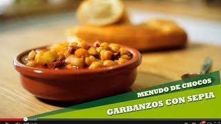 Garbanzos con Sepia  Menudo de Chocos [upl. by Engle835]