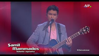 Shamil Mammadov  Tufanla Oynama  Blind Audition  The Voice of Azerbaijan 2015 [upl. by Hertzfeld]