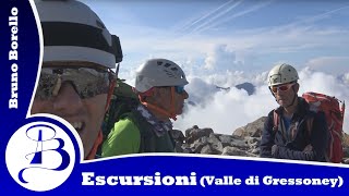 Seraccata o colle della Piramide Vincent 4080 m Monte Rosa  Valle di Gressoney  AO 4K Video [upl. by Ailel199]