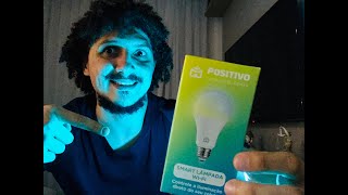 Smart Lampada Positivo  Instalação e Configurações [upl. by Airel]