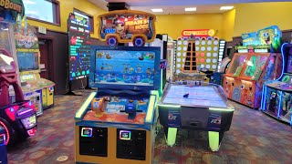 Arcade Tour Shakeys Pizza El Monte CA [upl. by Zaller281]