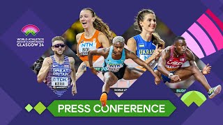 Livestream  World Athletics Indoor Championships Glasgow 24 Press Conference [upl. by Rehpotsrihc133]