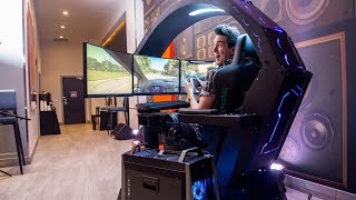 Acer’s 10000 Gaming Cockpit is Insanely Cool  CES 2019 [upl. by Eluk]