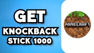 How To Get A Knockback 1000 Stick in Minecraft 2023 Guide [upl. by Artined]