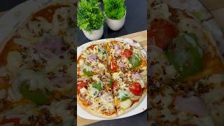 Easy Tawa Pizza Recipe  Jyoti’s Kitchen shorts food trending [upl. by Silvia]