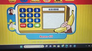 Curious George Banana 411 Hmm…I thHmm…I think that’s the wrong number try again [upl. by Iharas982]