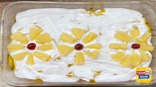 Quick and easy pineapple trifle  pineapple trifle recipe [upl. by Ddarb]