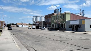 Hankinson North Dakota and Lake Elsie [upl. by Ahsito]