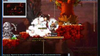 Maplestory Shadower leveling up from 120 to 130 and training places [upl. by Humfried]