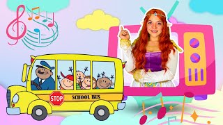 THE WHEELS ON THE BUS Remix  Nursery Rhyme for Toddlers 💕🌸🚌 [upl. by Arianie]