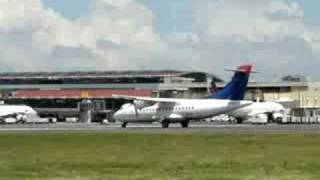 TACA ATR42 MROC Costa Rica [upl. by Seligman110]