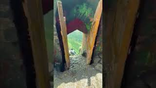 दुनिया का सबसे खतरनाक किला  harihar fort maharashtra  harihar fort nashik  gainfacts shorts [upl. by Jacklyn802]