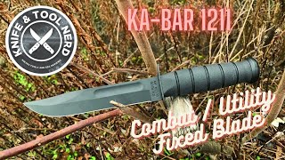 Ka Bar 1211 Combat Utility Knife [upl. by Aneris]