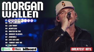 Morgan Wallen Greatest Hits Full Album  Best Songs Of Morgan Wallen Playlist 2024 [upl. by Jennee432]