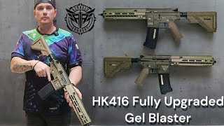 HK416 Fully Upgraded Gel Blaster by The Armoury [upl. by Leo]