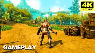 NEW WORLD AETERNUM  New Official Gameplay Demo 9 Minutes 4K [upl. by Yauqram]