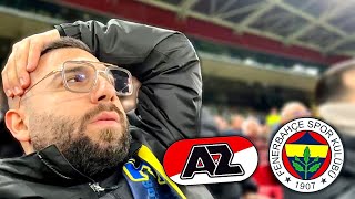 AZ ALKMAAR vs FENERBAHCE 😨😤 HYPE VORBEI 🤬 Stadionvlog [upl. by Hadwin175]