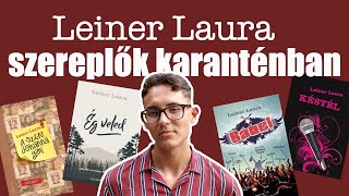 LEINER LAURA SZEREPLŐK KARANTÉNBAN  Edmond Könyvkuckója [upl. by Mariquilla218]