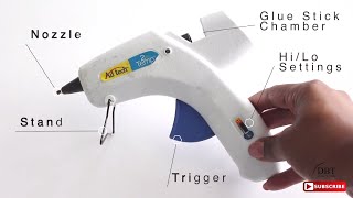 How To Use A Hot Glue Gun  Great For Beginners [upl. by Nnahgem]