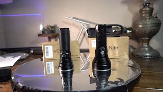 Thrunite Catapult V6 VS Wowtac A4 V2 thrower flashlight comparison [upl. by Thorlie671]