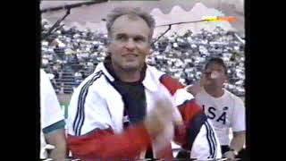 Hammer throw world championships 1991 swedish comentary [upl. by Cort22]