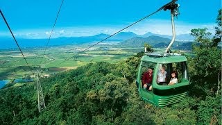 Skyrail Rainforest Cableway  Kuranda to Cairns [upl. by Ilah]