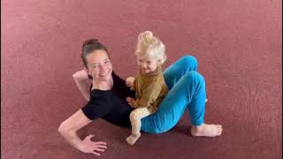 Triceps Workout with your Toddler Horsey Horsey Dont You Stop [upl. by Monjo]