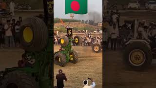 India🇮🇳 vs Bng🇧🇩 powerful 💪😎 India🇮🇳 shortvideo indianpower tractorstunt viralvideo shortvideo [upl. by Ylrrad]