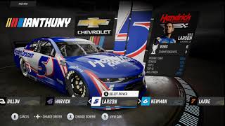 NASCAR 21 IGNITION CUSTOM PAINT SCHEME FROM PAINT BOOTH TO TRACK [upl. by Yromas]