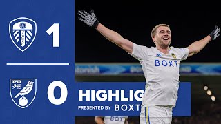 Highlights Leeds United 10 Norwich City  Bamford strikes again [upl. by Gnep]