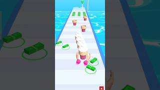 Cup icecream 🍦🍦🍦 run level 4shortvideo shorts trending [upl. by Hareehat583]