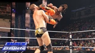 Kofi Kingston vs Curtis Axel WWE SmackDown Sept 6 2013 [upl. by Duff]