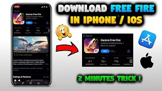 How To Download Free Fire In iPhone  How To Update Free Fire In iPhone  Free Fire OB44 Download [upl. by Ahsiyk]