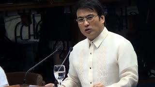 Privilege speech of Sen Ramon quotBongquot Revilla Jr [upl. by Norac]