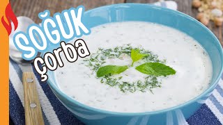 Soğuk Ayran Çorbası Tarifi  Nasıl Yapılır [upl. by Ruvolo775]