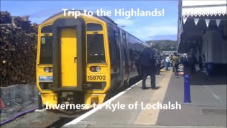 Trip to the Highlands  Inverness to Kyle Of Lochalsh [upl. by Asirehc]