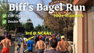 100 COLLEGIATE ATHLETE GROUP RUN IN FLAGSTAFF  Flagstaff Day In The Life [upl. by Zanas]