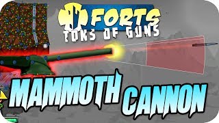 Biggest Cannon Ever BFC 20 Forts Multiplayer Gameplay [upl. by Asaeret72]