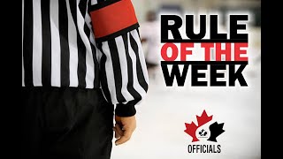 Rule of the Week Goaltender Going to Bench During Stoppage in Play S4E9 [upl. by Sel927]