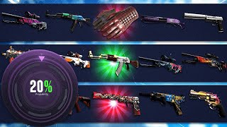 CSGO AMAZING UPGRADE PROFIT  HELLCASE PROMO CODE [upl. by Suoirad]