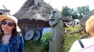 Viking festival Wolin 2022  Festiwal wikingów w Wolinie Polska  4k GoPro [upl. by Ocir]