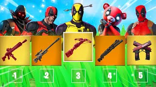 Fortnites RANDOM DEADPOOL Challenge [upl. by Anitsua]