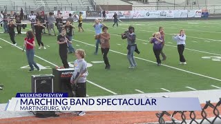 Martinsburg High School firing up 44th annual Marching Band Spectacular [upl. by Haakon]