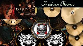 Diablo  Tristram Theme Gingertail Cover  My drum action☠️🎃😈👿 [upl. by Hong64]