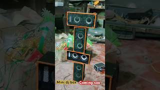 MINI Dj box coming soon dj jbl dj box and bass sj short dj truck boc making by mdf bord project [upl. by Meredithe]