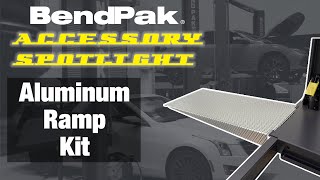 BendPak Aluminum Ramp Kit Accessory Spotlight [upl. by Hong]