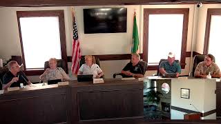 Tenino City Council Meeting 7232024 [upl. by Notneuq]