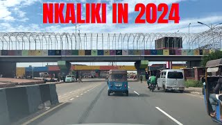 A DRIVE THROUGH ABAKALIKI TOWNS HISTORIC STREETS NKALIKI HAUSA QUARTERS EKEABA MARKET AND MORE [upl. by Anilam224]