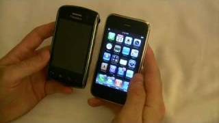 BlackBerry Storm vs Bold vs iPhone 3G Comparison [upl. by Goulet]